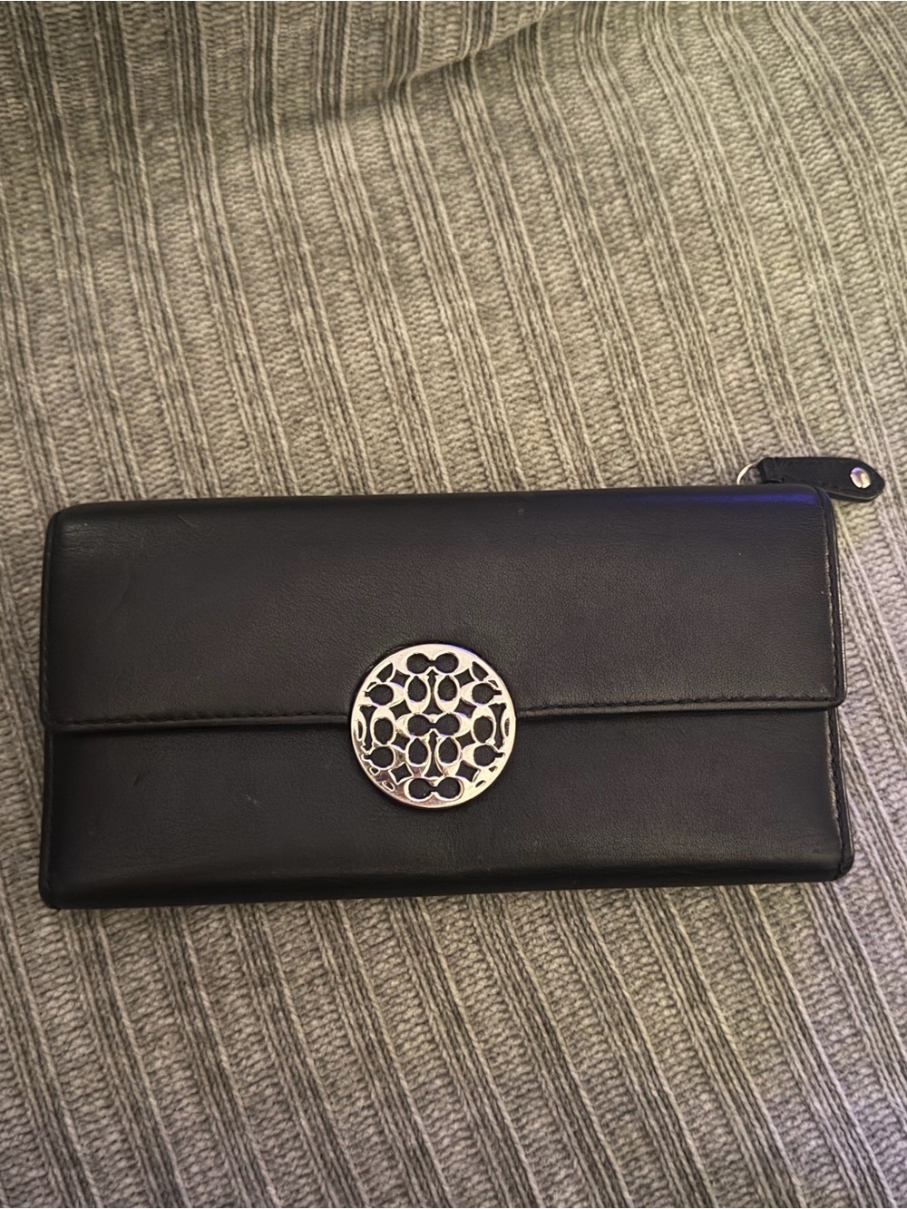 Coach Vintage Alexandra Leather Slim Wallet